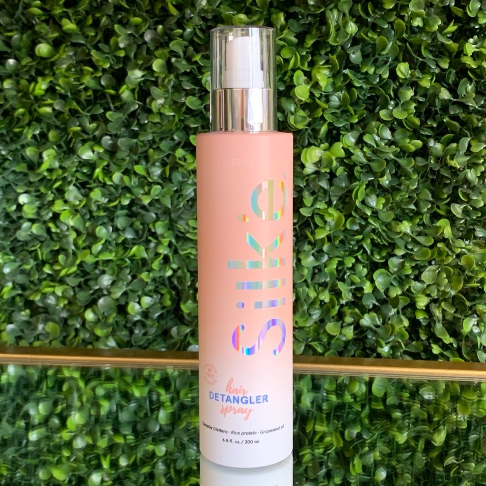 SLEEK'E Silk'e Hair Detangler Spray | NEW | 6.8 Full Size | Keratin Safe